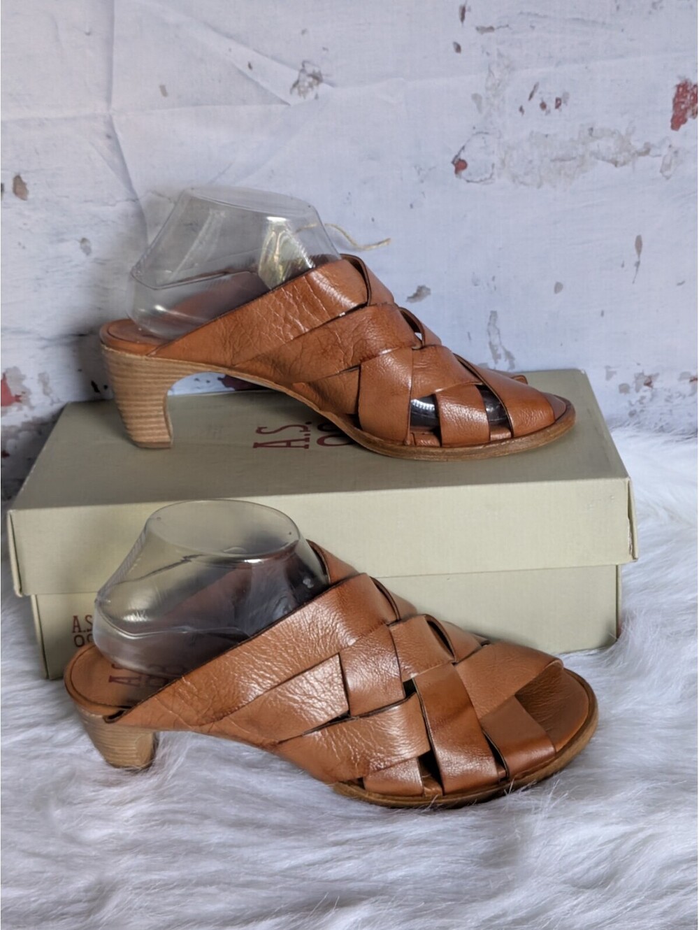 A.s.98 Breck heel sandals NWT 10/10.5